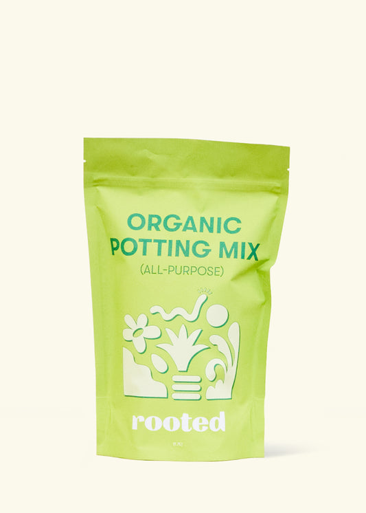 A bag of All Purpose Organic Potting Mix